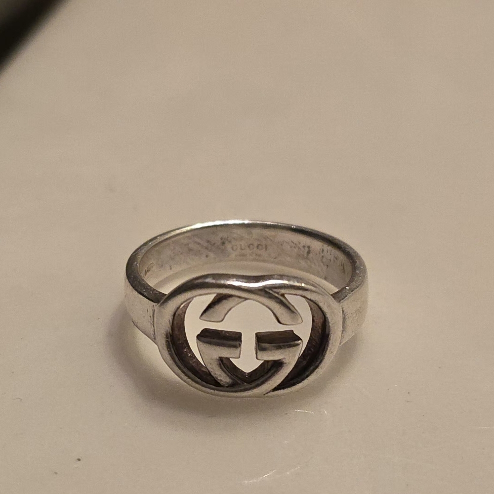Men's Gucci Ring 9.5 Or Womens